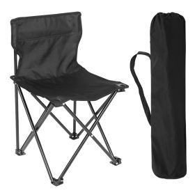 YSSOA Portable Folding Camping Chair with Carry Bag for Adults, Collapsible Anti-Slip Padded Oxford Cloth Stool for Beach, Hiking, Fishing, Garde