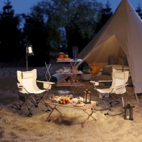 2pcs Folding Lounge Chairs / beach chair , Camping Chairs